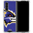 NFL Baltimore Ravens Large Logo Galaxy Z Fold4 5G Clear Case